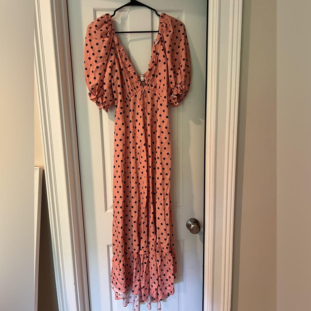 Perfect Condition For Love and Lemons Keeley Midi Dress size small!